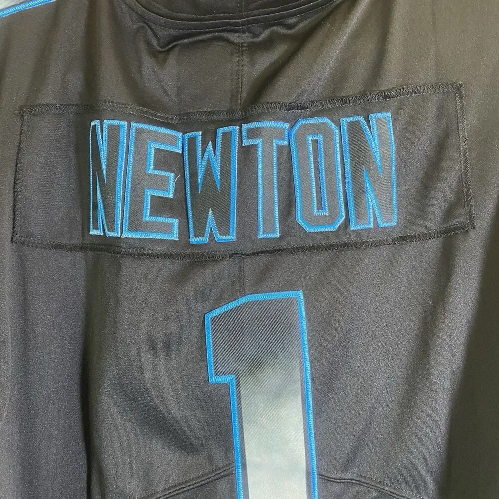 Nike On Field Stitched Cam Newton Carolina Panthers #1 Jersey Men's 3XL NFL